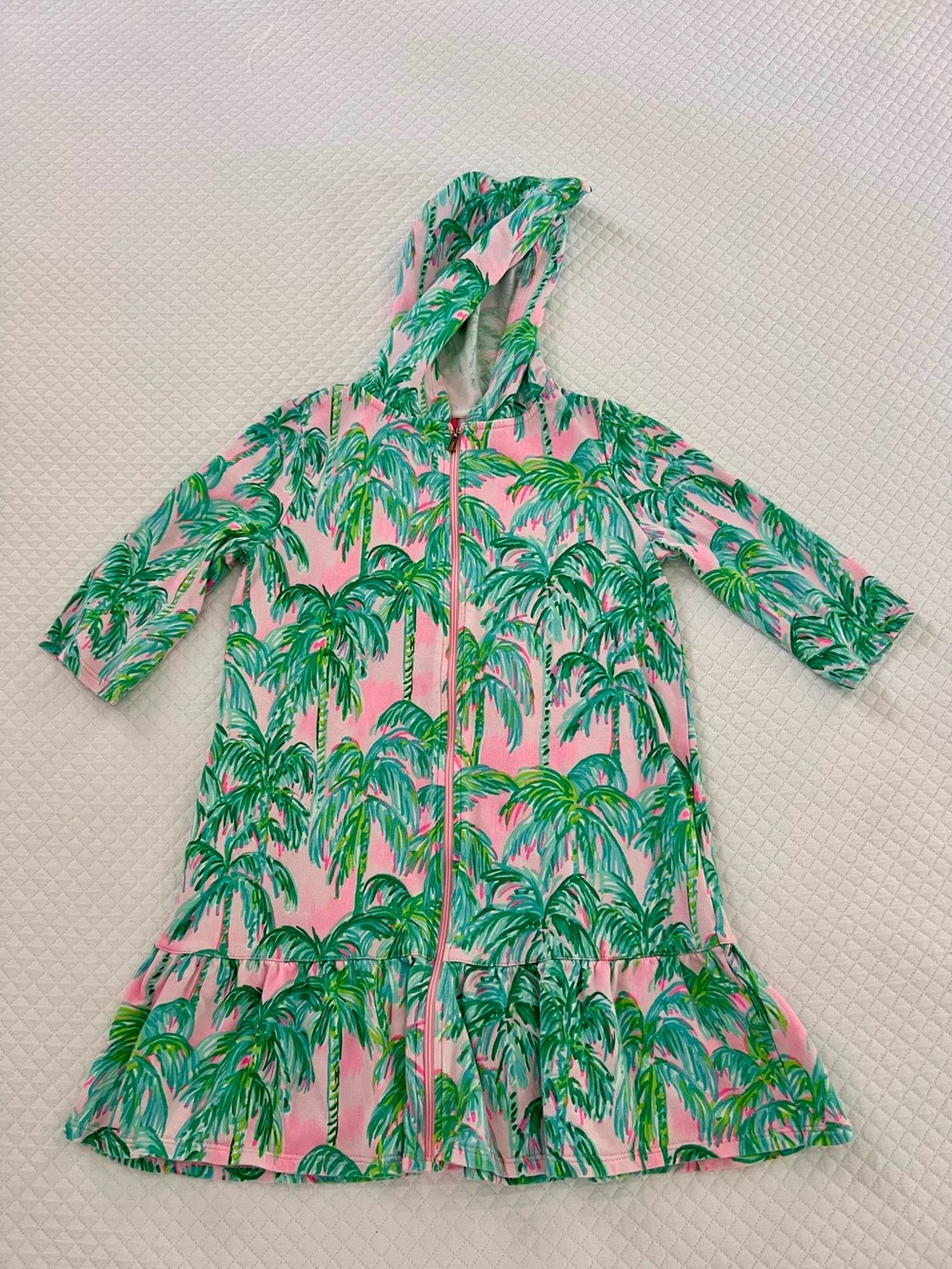 Lilly Pulitzer full zip hoodie cover up